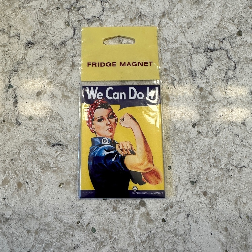 Fridge Magnet - We can‎ Do it